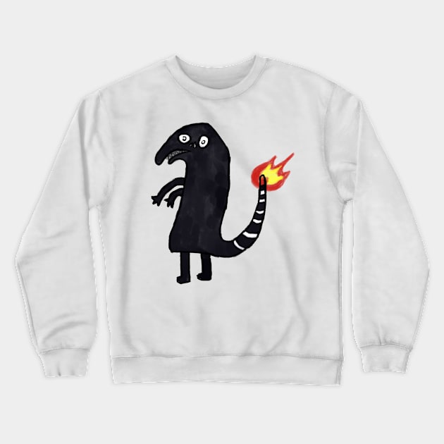 Shittmander Crewneck Sweatshirt by Bertoni_Lee